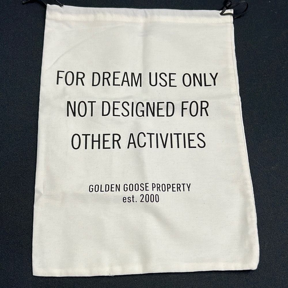 Golden Goose dust bag